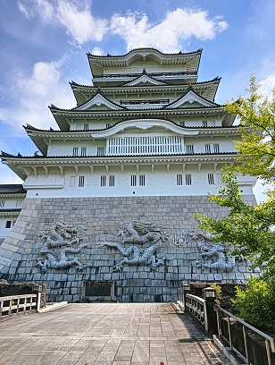 勝山城の外観